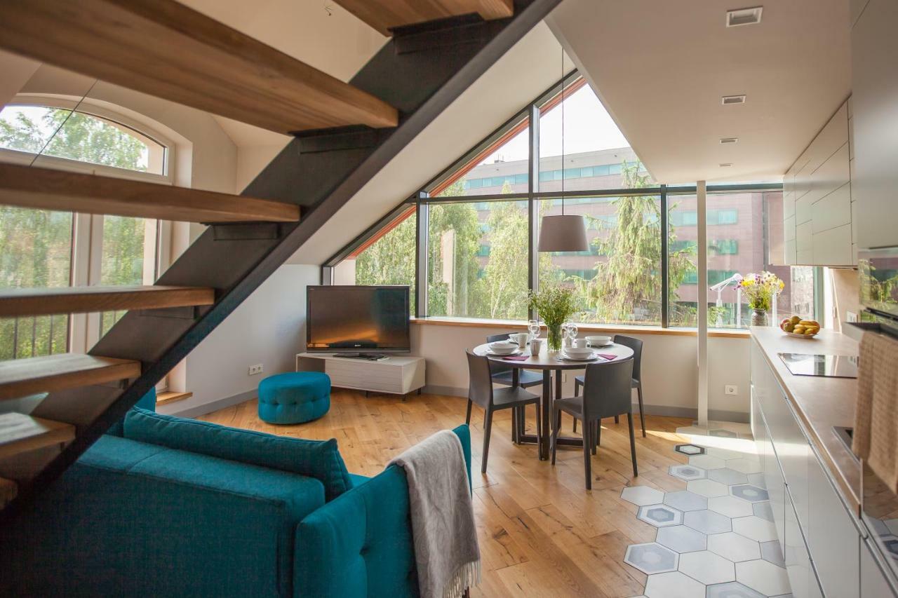 Penthouse In The City Center Wilna Exterior foto